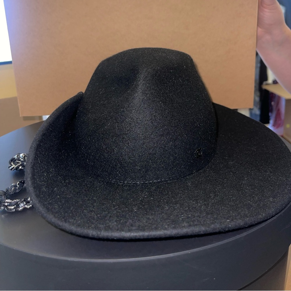 Chanel Black Hat